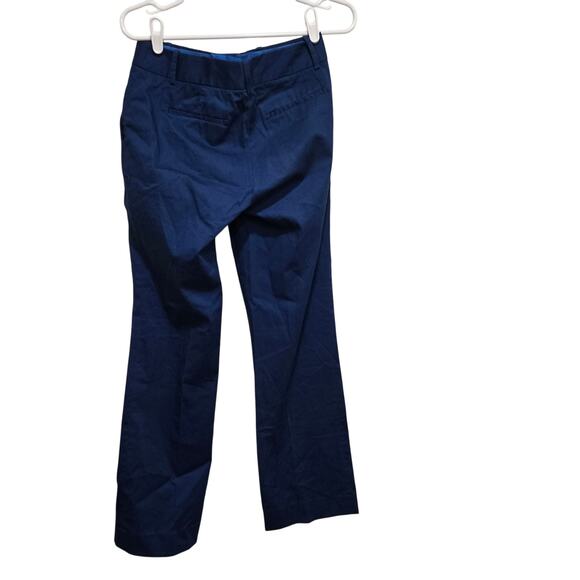 J.Crew Blue Cameron Stretch Bootcut Dress Pants Women’s 0 Workwear - Picture 2 of 11